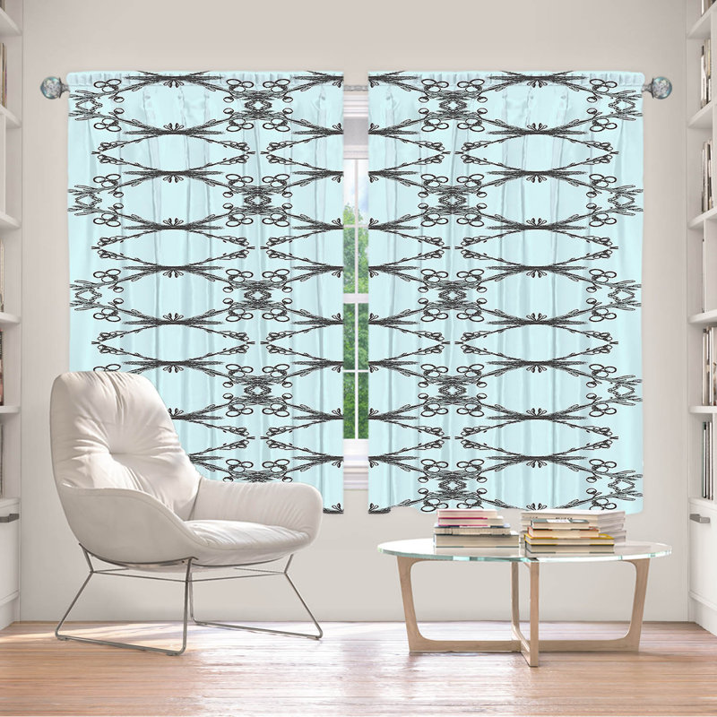 Rideau en polyester, L 40 po x L 61 po