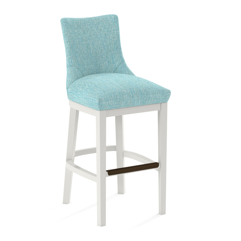 Upholstered Stool, 61412-32, White