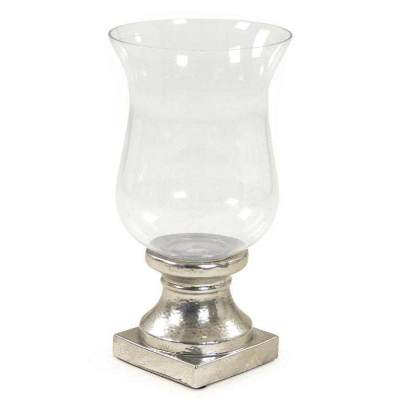 Glass Accent Decor, 19" H x 10.5" W x 10.5" D