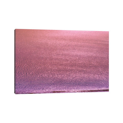 «Metallic Ocean with Iridescent Wave» par Beli - photographie sur toile tendue