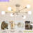 Sevin 6 - Light 25.2'' Sputnik Cylinder Flush Mount-623834783