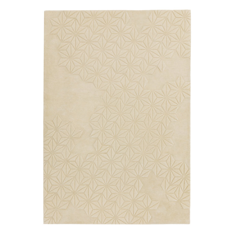 Olive Geometric Hand Woven Area Rug