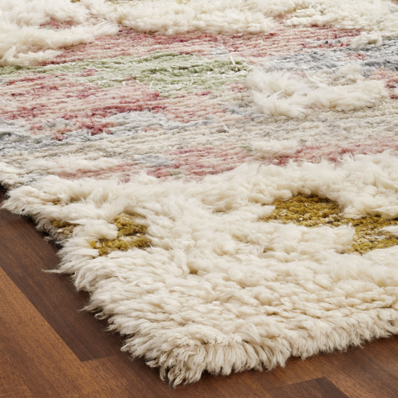 Helenville Wool Abstract Indoor Rug, 7'9" x 9'9"