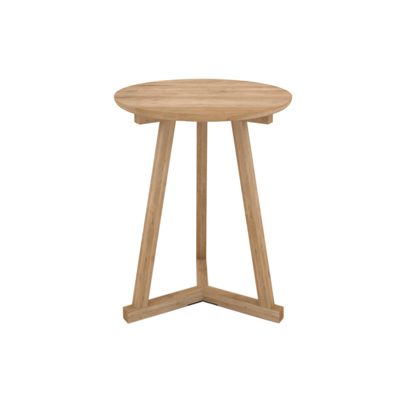 Solid Wood End Table, Oak