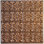 Carreau de plafond en vinyle antique L 23,75 po x l 23,75 po Valencia