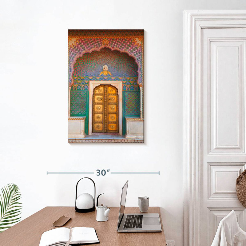 Lilie Jaipur City Palace Door, 30" H x 20" W