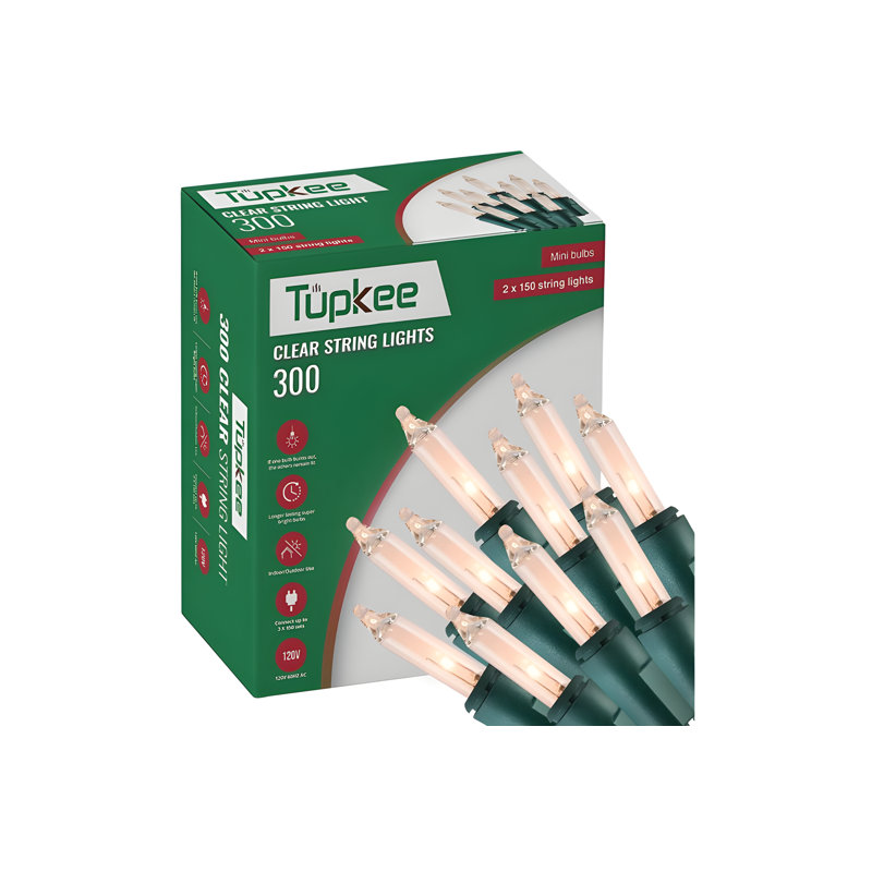Guirlande lumineuse de Noël 300 lumières Tupkee