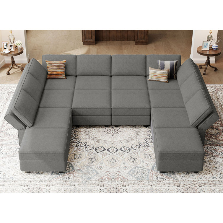 Jobyna 12 - Piece Upholstered Reclining Sectional