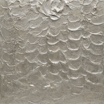White Silk Painting