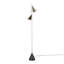 Lampe sur pied contemporaine en métal