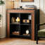 Buffet décoratif rétro en bois manufacturé noir-8655155