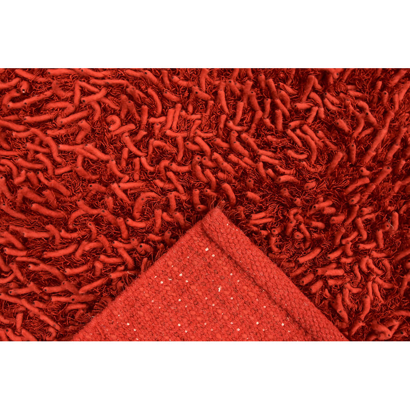 Goa Solid Colour Hand Woven Area Rug, Rectangle 70 x 140cm