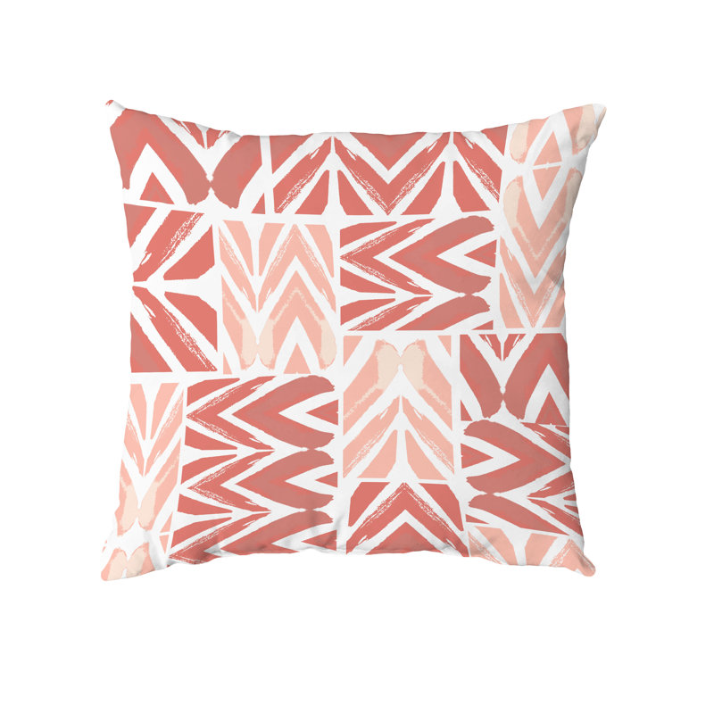 Housse de coussin carré et insert, Terra Cotta, 16" x 16"