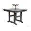 Ensemble de salle à manger de patio extérieur, table de salle à manger et quatre chaises pour les pelouses, les cours et les bords de piscine-125822033