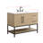 Cherita 42" Single Bathroom Vanity With Engineered Stone Top