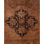 Overdyed Hand-Knotted Wool Modern-Contemporary Brown Area Rug 6' 1" x 8' 9"