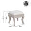 Tabouret de coiffeuse en bois massif Amilda-482760533