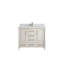 Meuble-lavabo simple 42 po avec comptoir en quartz Aberdeen-101139824
