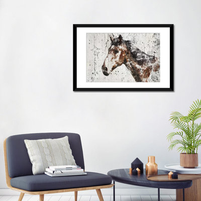 «Galaxy Horse II», reproduction sur toile