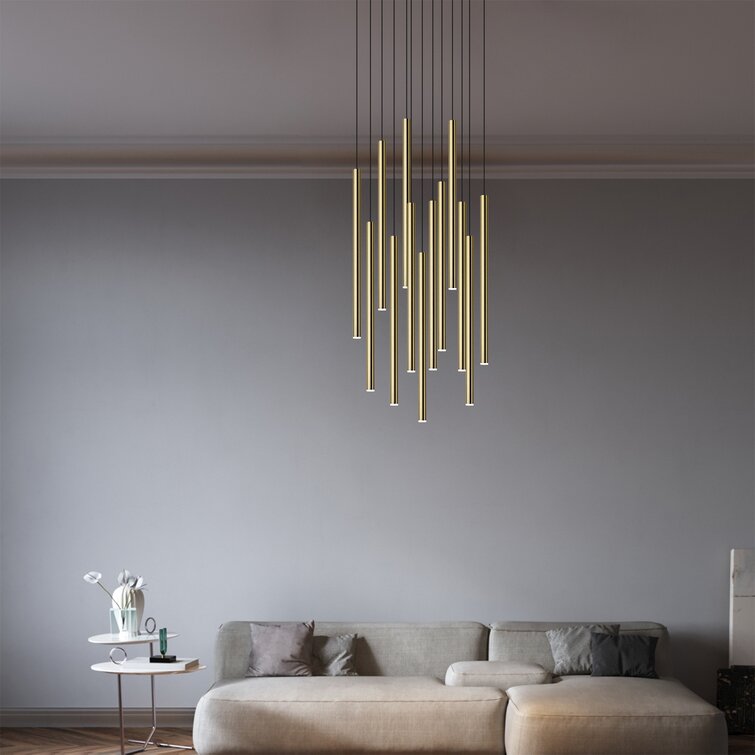 Baileyton 13 - Light Cluster Cylinder LED Pendant