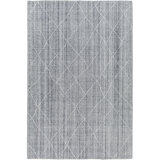 Geometric Area Rug in Gray