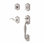 Westcliff Handleset with Deadbolt and Door Lever and Rosette