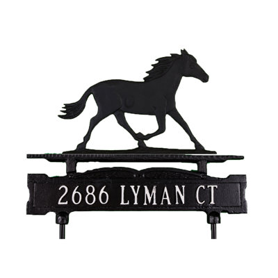1-Line Lawn Address Sign