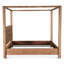 Mesa Canopy Bed In Brushed Acacia-110954725