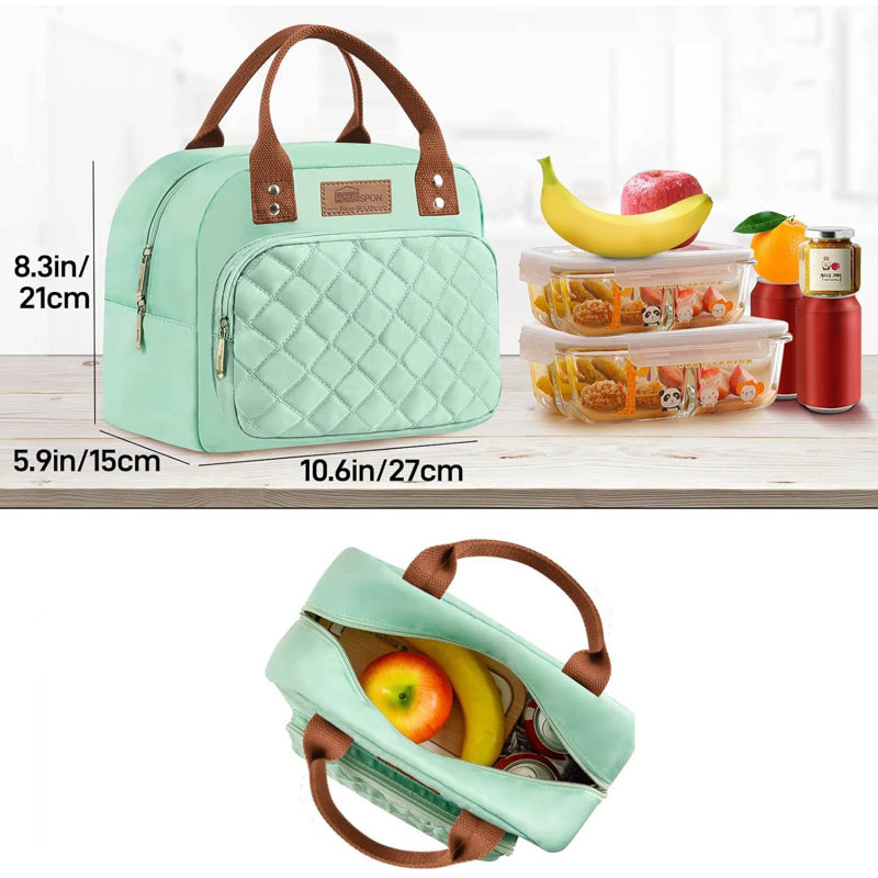 Insulated Lunch Bag, Green
