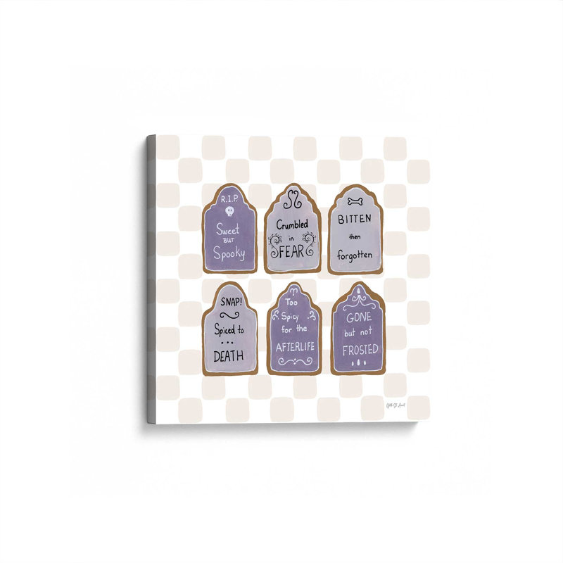 «Spooky Gingerbread Manor IV» par Yvette St. Amant, reproduction d'art, L 20 po x H 20 po