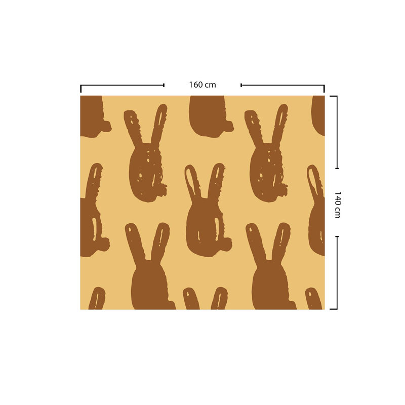 East Urban Home kitchen decoration, tablecloth, 140 x 160cm - Designed and made in Turkey