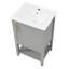Meuble-lavabo simple avec plateau Nalaya 20,01-1116487623