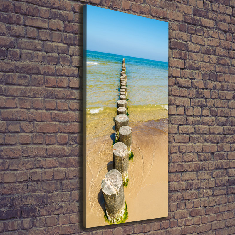 Breakwater - Wrapped Canvas Print