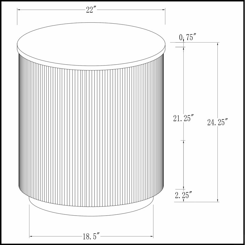 Table de bout Sennewald