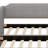 Velvet Upholstered Daybed With Pop Up Trundle-88244012