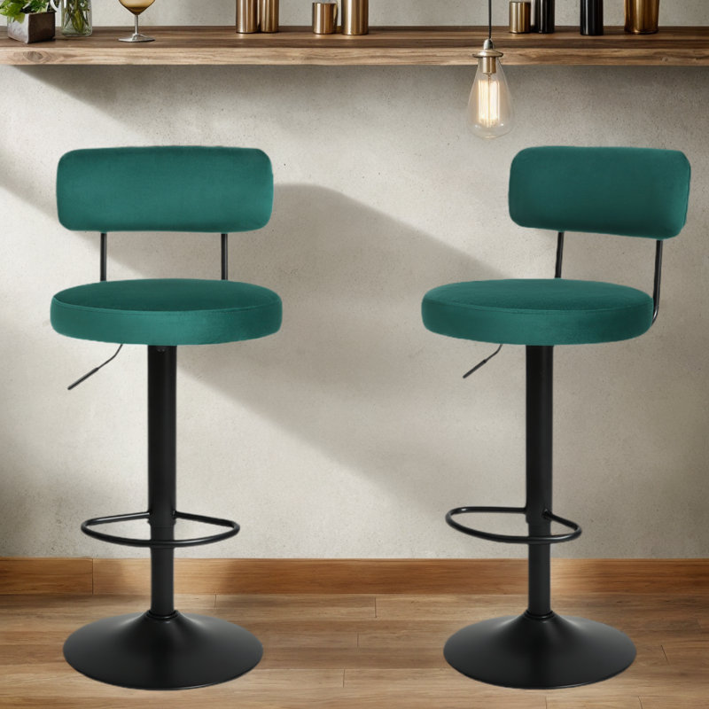Tabouret de bar Burgos, Vert