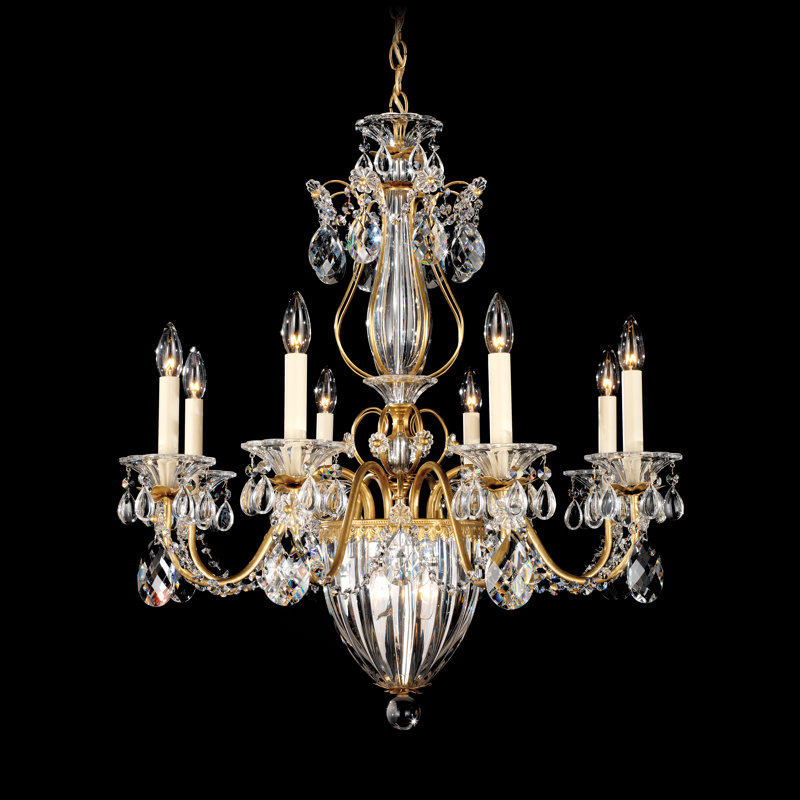 Bagatelle 11 - Light Chandelier, Heirloom Gold, Spectra Crystal