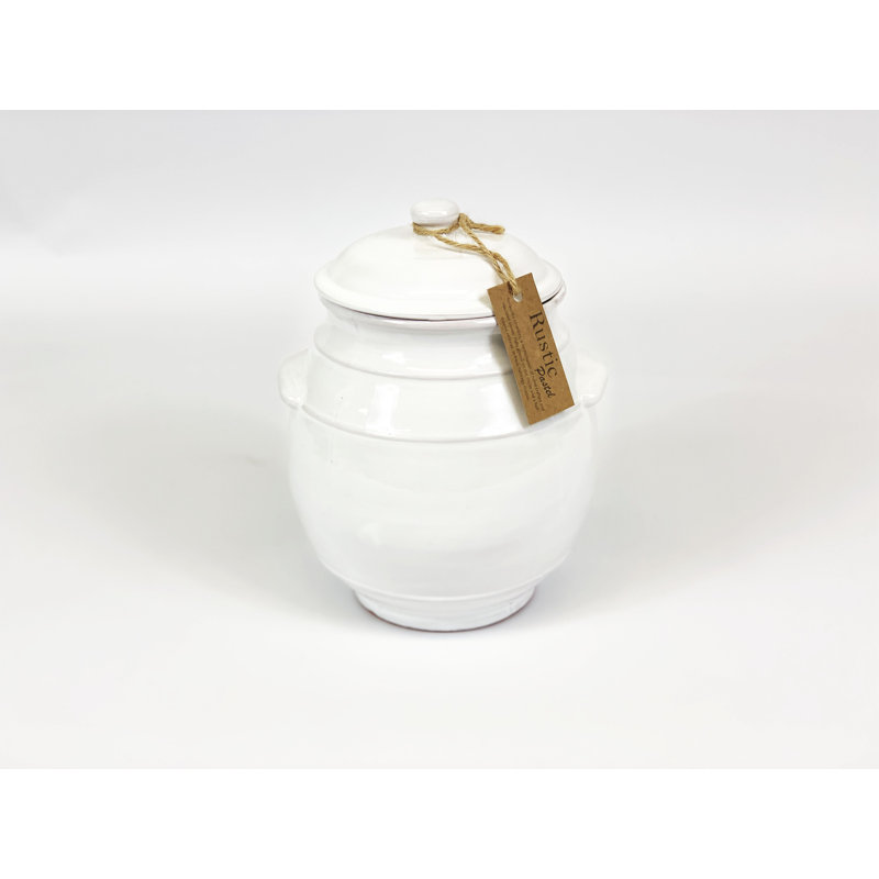 Ceramic / Porcelain Kitchen Canisters & Storage Jars Jar Canister - Set of 1, Duck Egg
