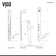 Brielle 68" H X 6" W 6-Jet Shower System with Hand Shower Wand and Rainfall Shower Head