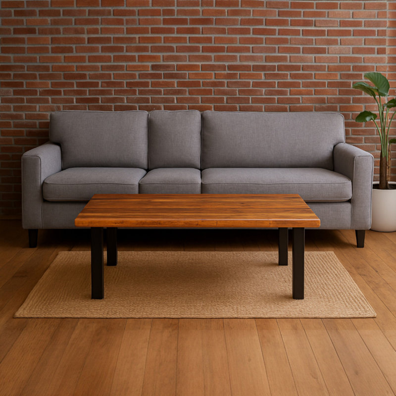 Rustic Reclaimed Roots Coffee Table, 16.5" H x 42" L x 30" W