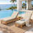 Outdoor Cushions 4'' Chaise Lounge Cushions 21" W X 72" L (Cushions Only)-2111316005-2111316002-1925473309