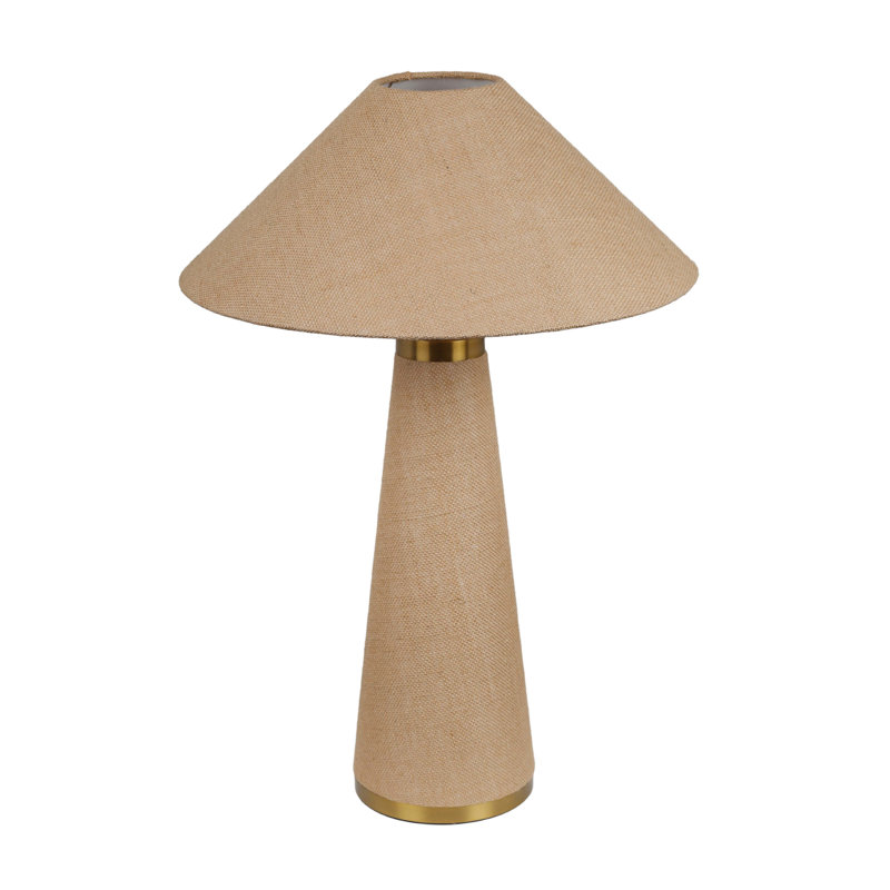 Lampe de table en jute naturel Graham