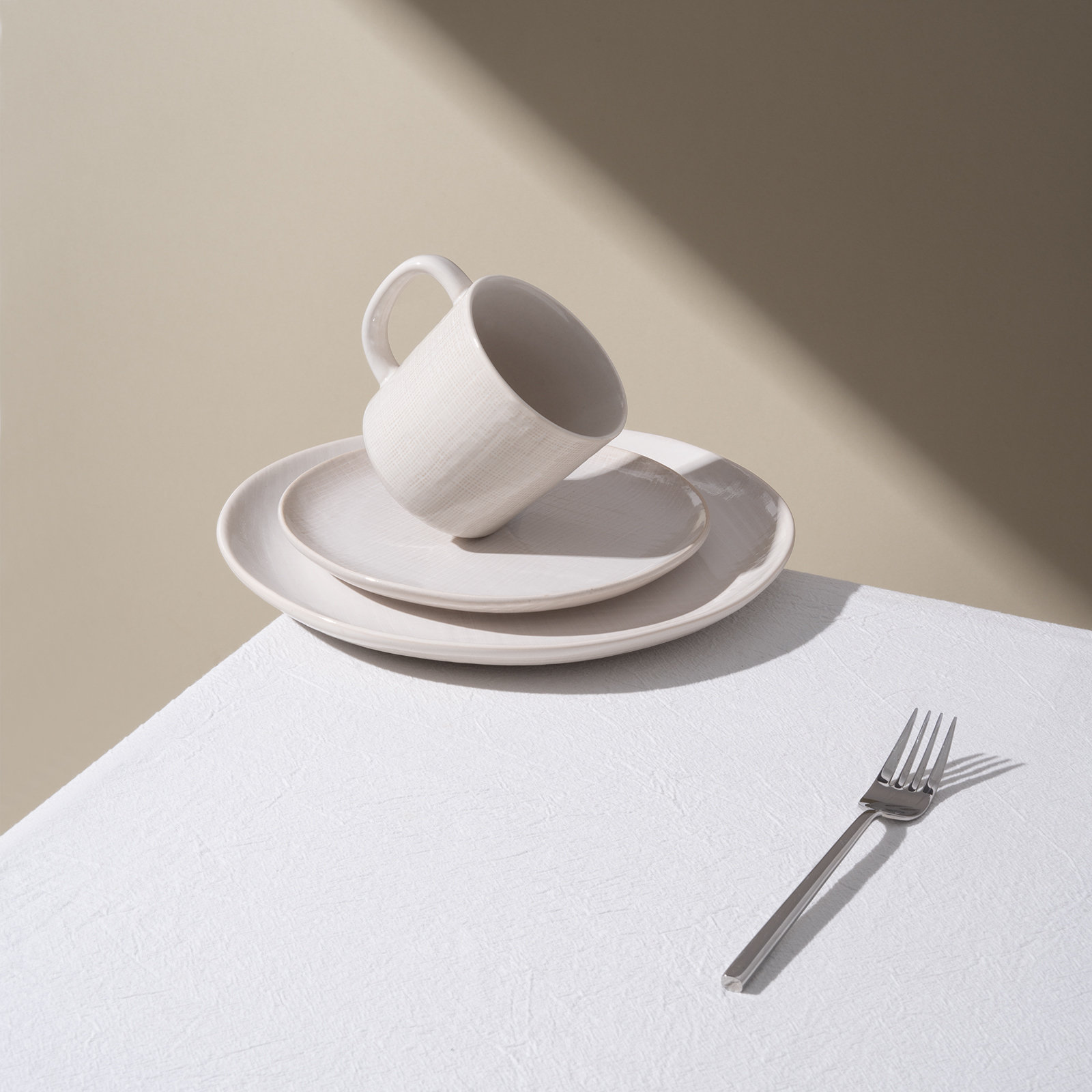 Stoneware Mug, White