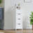 Space-Saving Bathroom Floor Cabinet with 4 Drawers