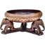 Solid Wood Decorative Bowl