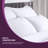 Superior Down Alternative Hypoallergenic Medium Weight Bed Neck Support Pillow -1043541483-1059839225