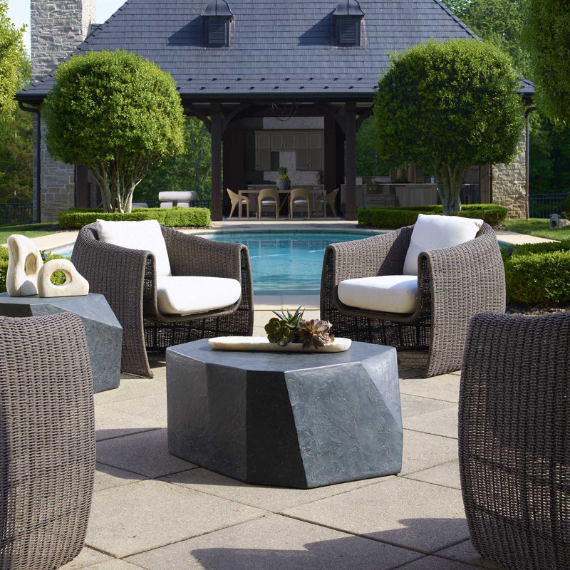 Uttermost Parra Slate Outdoor Coffee Table