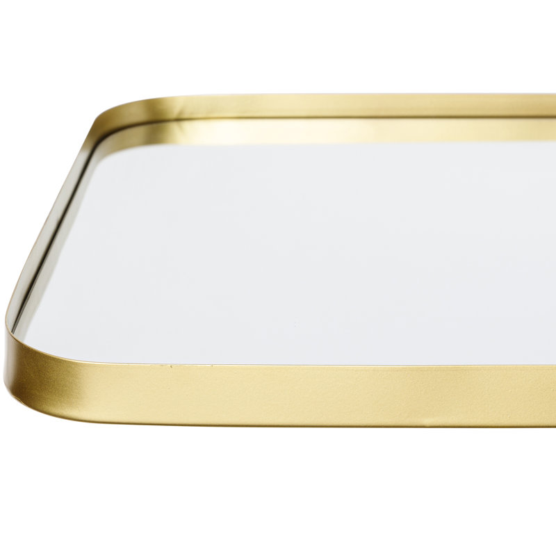 Niblock Metal Flat Wall Mirror, 65" H x 22" W