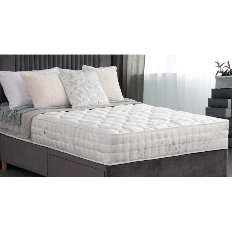 Zillah White Noise Pocket Sprung Mattress, Single (3')