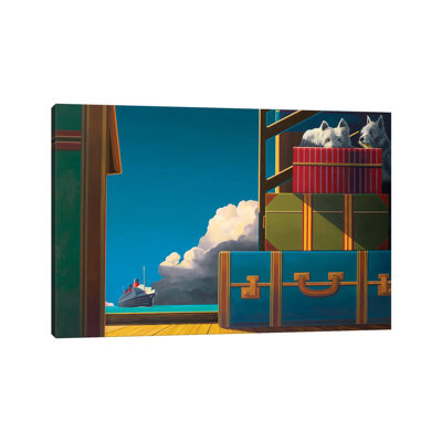 Stowaways by Ross Jones - Wrapped Canvas Print